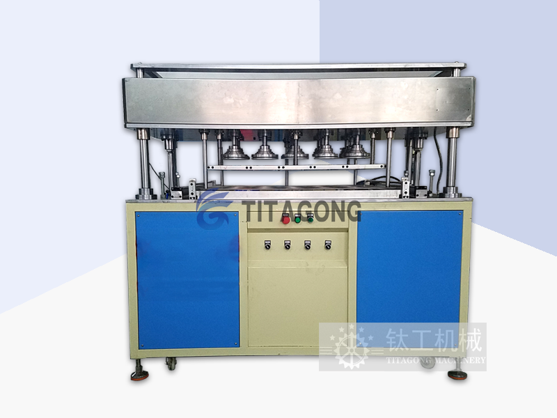 高精密吸塑圓筒蓋飛邊機