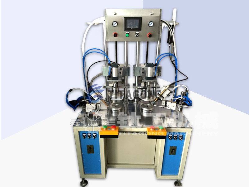 雙工位底蓋上膠機