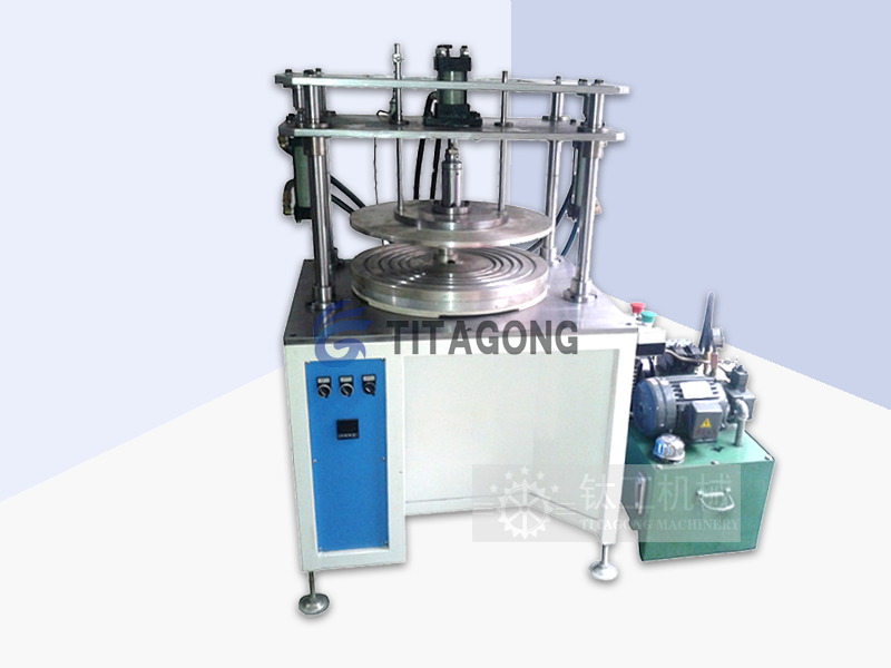 新款蛋糕盒卷邊機|蓋子邊內(nèi)卷不反彈